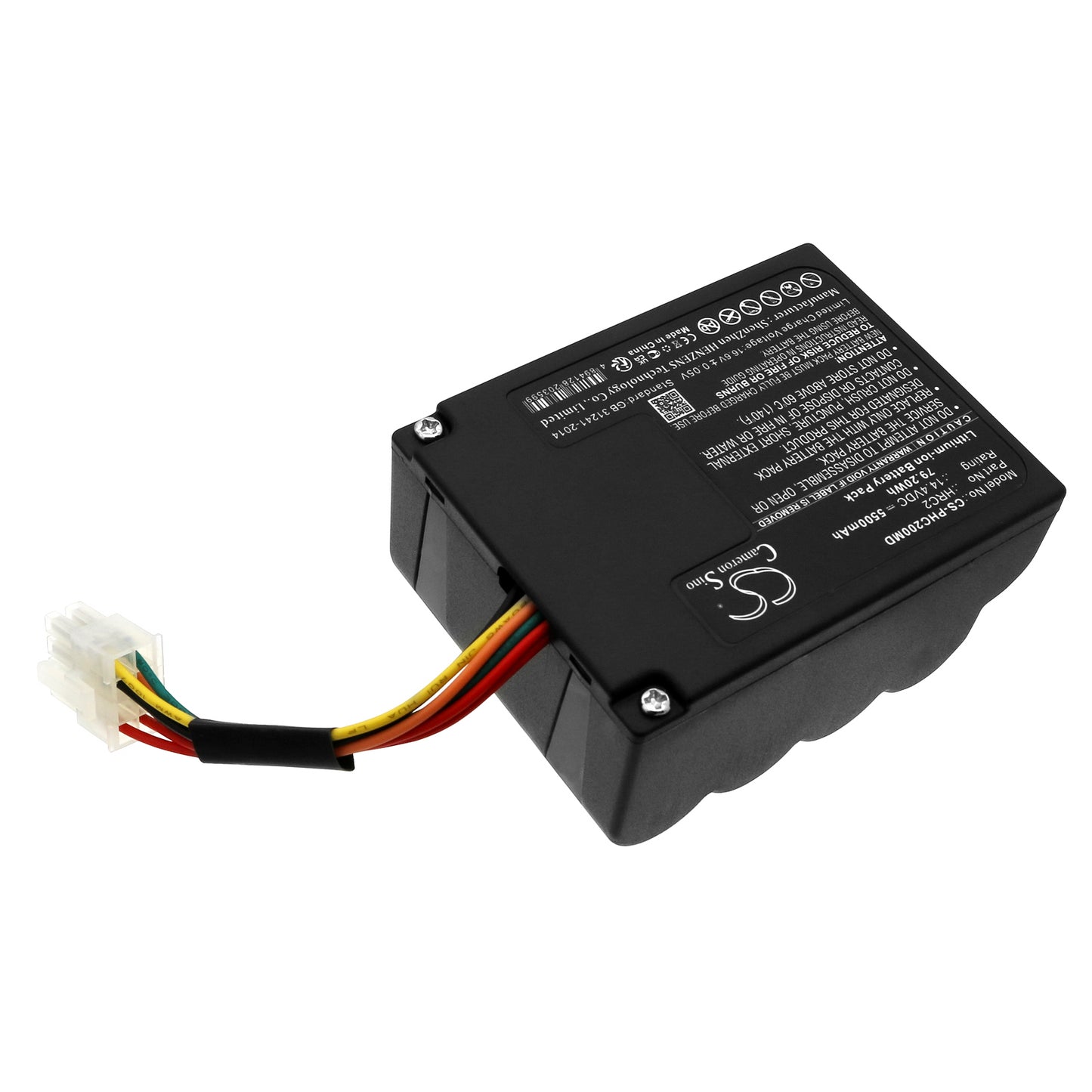 Battery for Philips Respironics HRC2 Internal / HRC2 Detachable – 14.4V 5500mAh