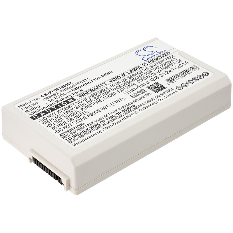 Medical Battery for Philips DFM100 Series – 14.8V 100.64Wh – M6482 / 989803190371