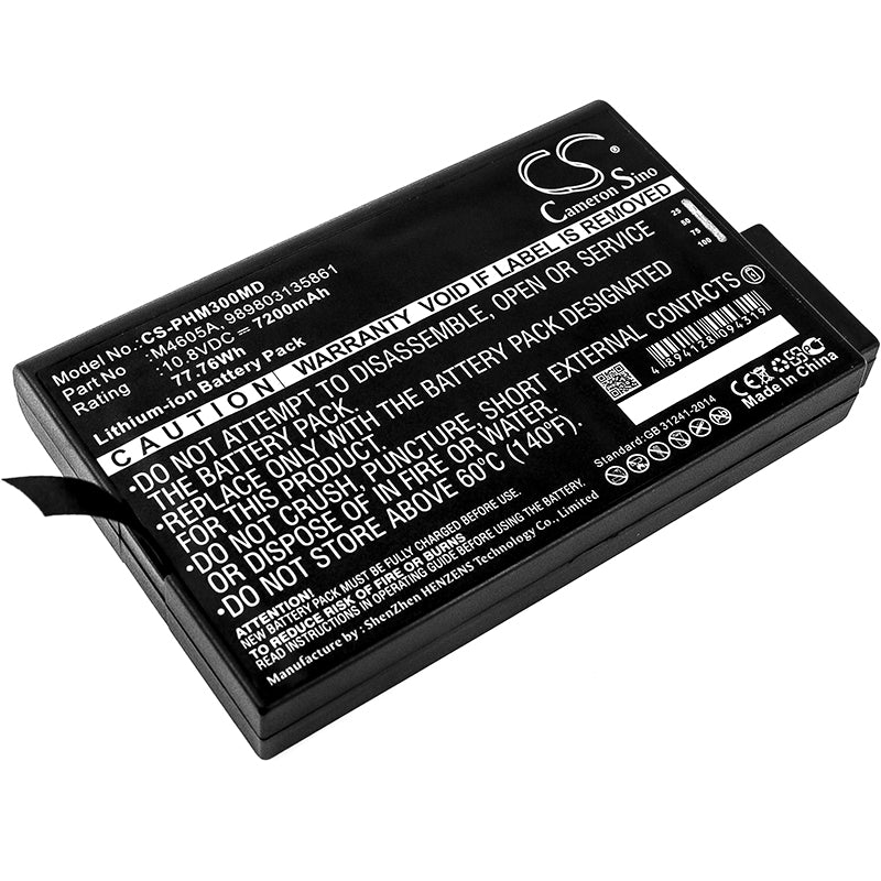 Battery for Philips IntelliVue MP / MX / TC Series / ELI 380 ECG / 740 Monitor – 10.8V 7200mAh