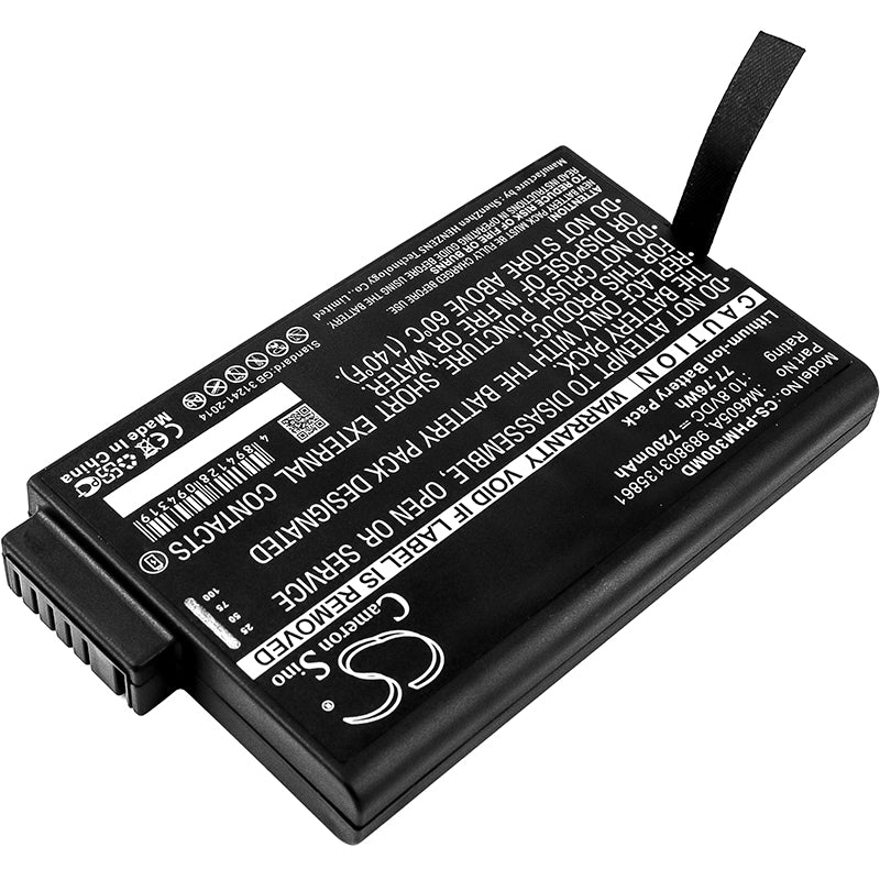 Battery for Philips IntelliVue MP / MX / TC Series / ELI 380 ECG / 740 Monitor – 10.8V 7200mAh