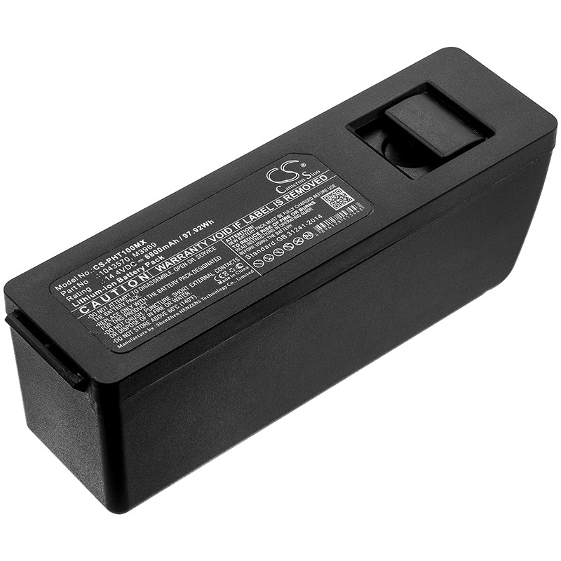 Philips Respironics Trilogy / BiPAP Medical Battery – 14.4V 6800mAh