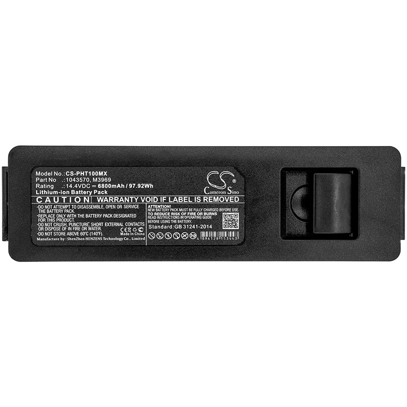 Philips Respironics Trilogy / BiPAP Medical Battery – 14.4V 6800mAh