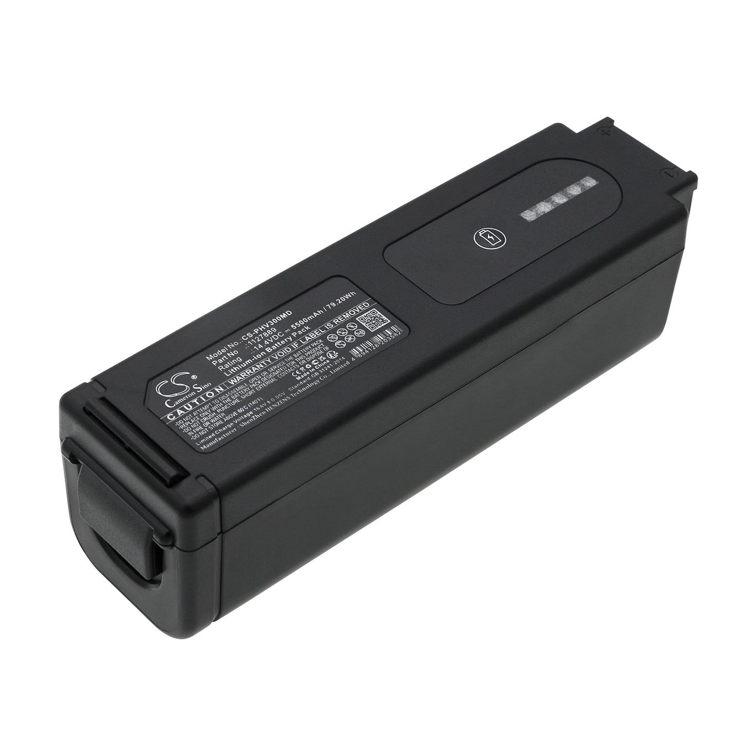 Battery compatible with Philips Trilogy EV300 / Evo – 14.4V 5500mAh Li-ion – CS-PHV300MD