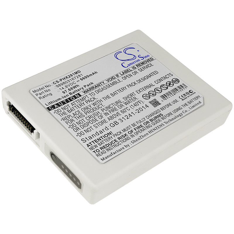 Battery for Philips HeartStart XL+ Defibrillator – 14.8V 6600mAh