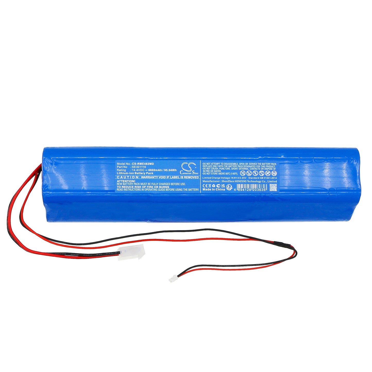 Battery for ResMed Elisee 150 / Respirador Saime – 14.4V 6600mAh
