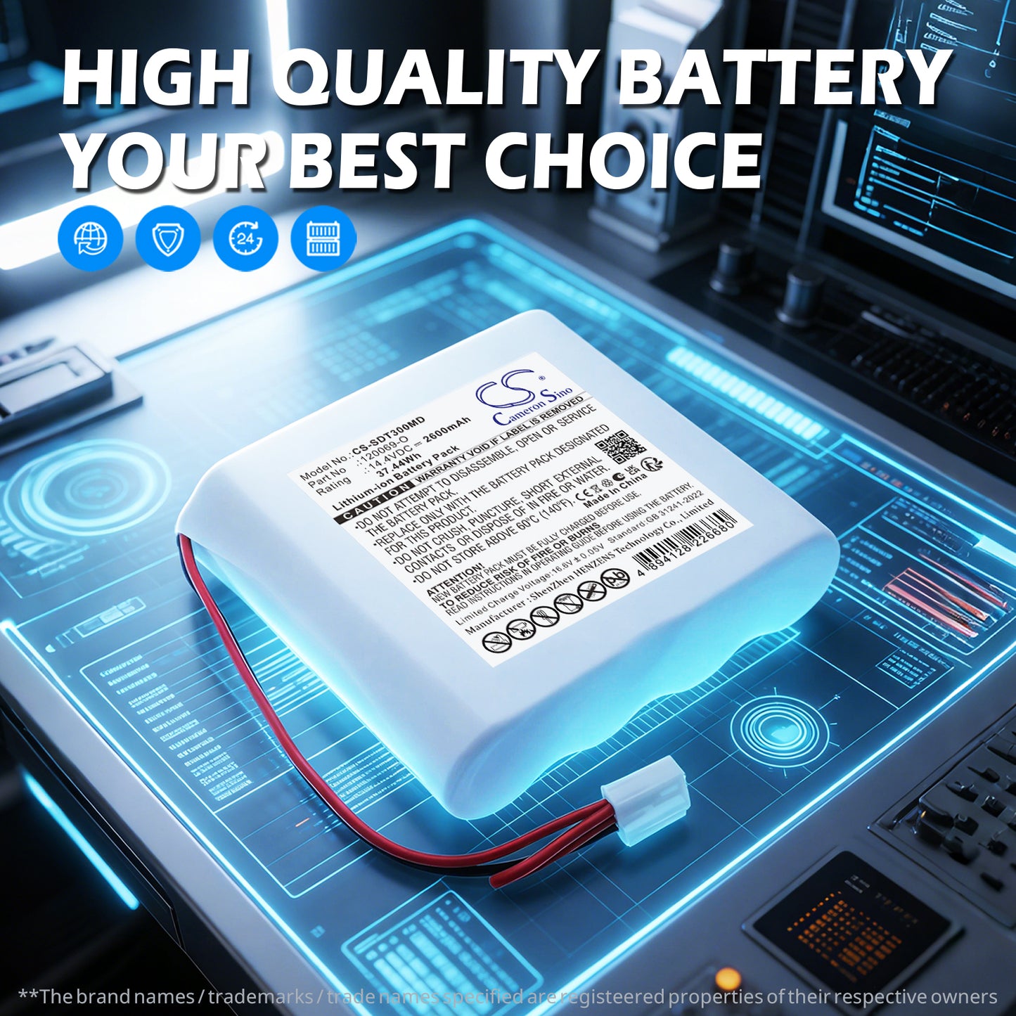 Spengler DTS 3000 Li-ion Battery 2600mAh | CS-SDT300MD