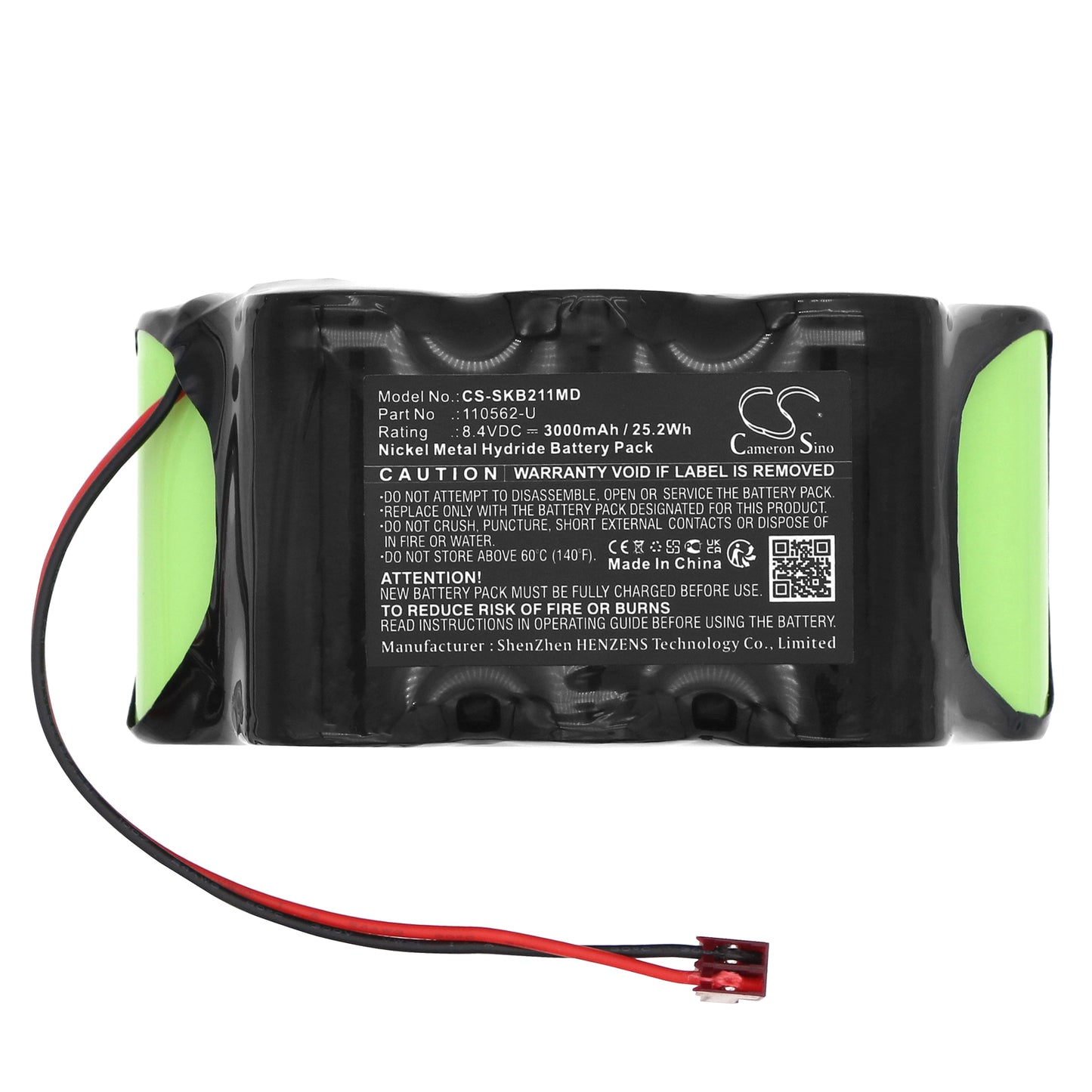 Battery for Stryker 211-22 Power Pack Interpulse – 8.4V 3000mAh