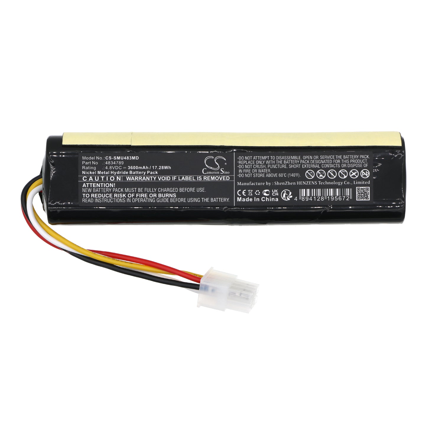 Battery for Siemens Sonoline Antares Ultrasound / S-2000 – Replaces 4834789, 110382, 6289