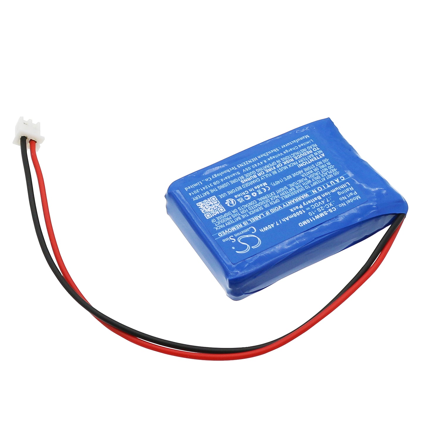 Battery for Sigma SW-11UVA – 7.4V 1000mAh