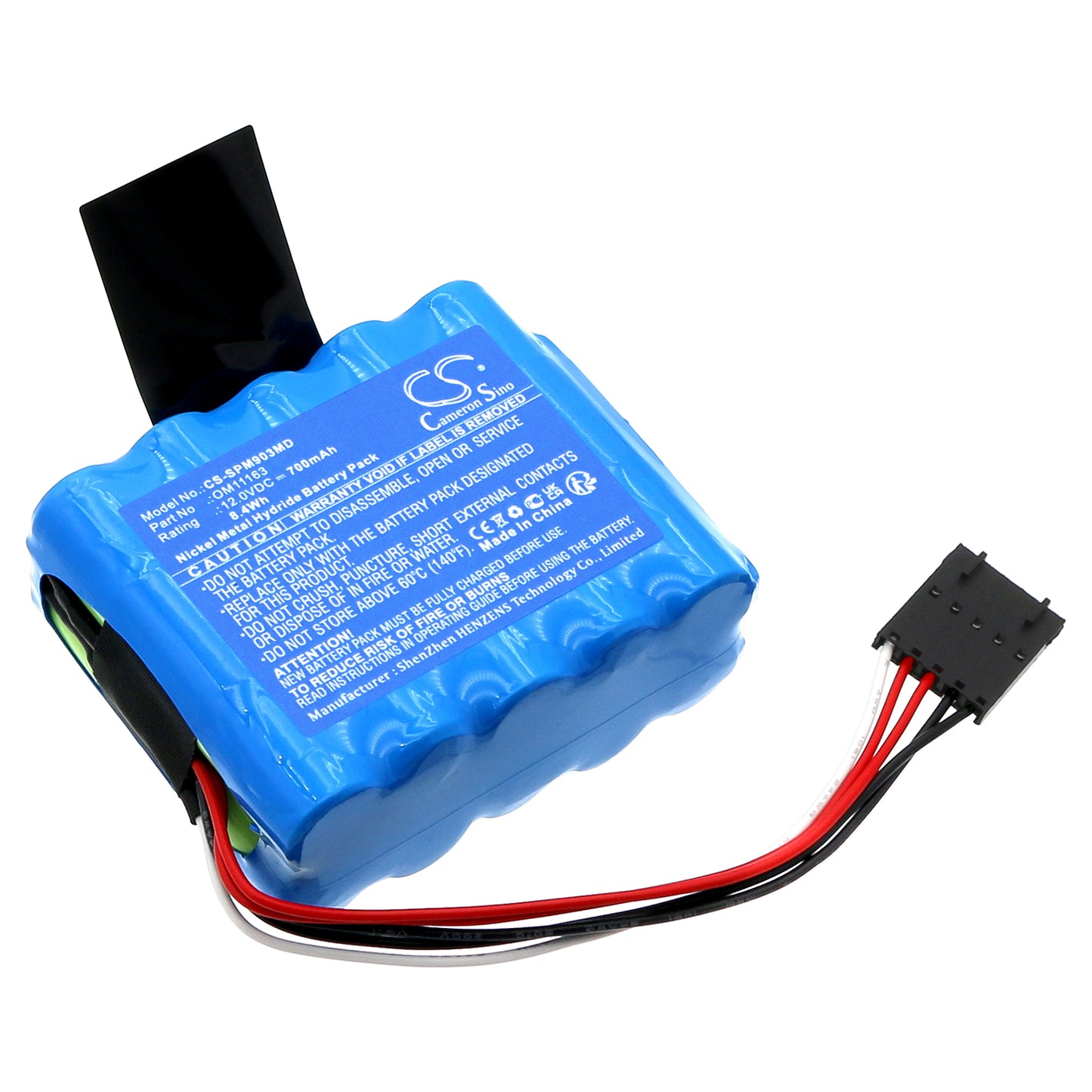 Battery for Spacelabs UltraView / Xprezzon Patient Monitor – 12.0V 700mAh