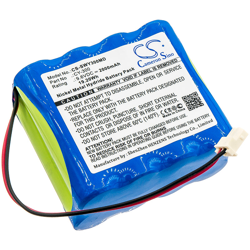 Battery for Smiths CY-300 – 9.6V 2000mAh