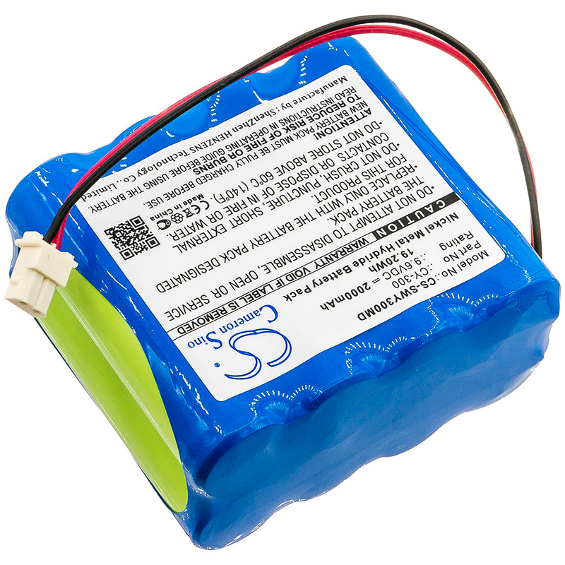 Battery for Smiths CY-300 – 9.6V 2000mAh