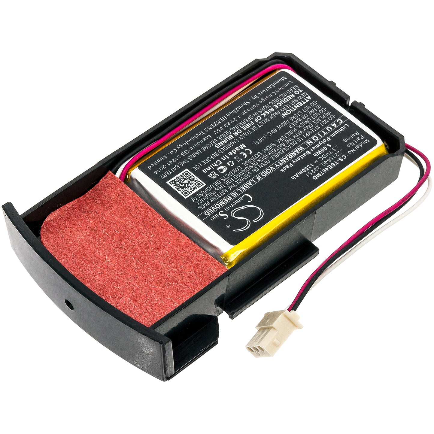 Battery for Thermo Scientific E1 Clip Tip 4671 4672 – 3.7V 1350mAh
