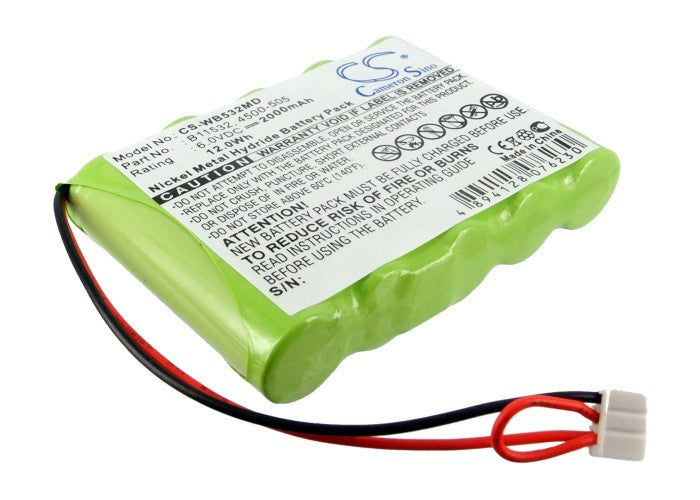 Battery for Welch-Allyn LXi VITAL Signs Printer / Spot Check Printer – 6.0V 2000mAh