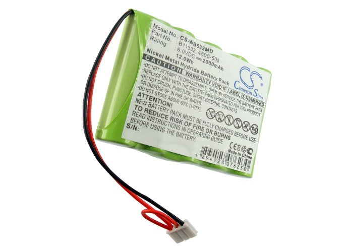 Battery for Welch-Allyn LXi VITAL Signs Printer / Spot Check Printer – 6.0V 2000mAh