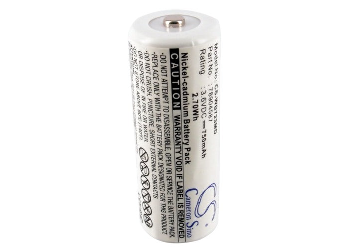 Battery for Welch Allyn 71000 Series / Diversified Medical / Cardinal Medical – 3.6V 750mAh