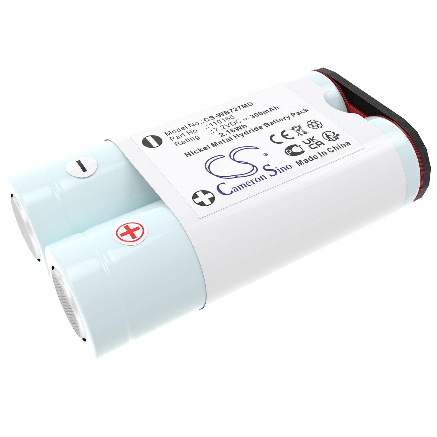 Battery for Welch-Allyn MT1 / MicroTymp 1 – 7.2V 300mAh