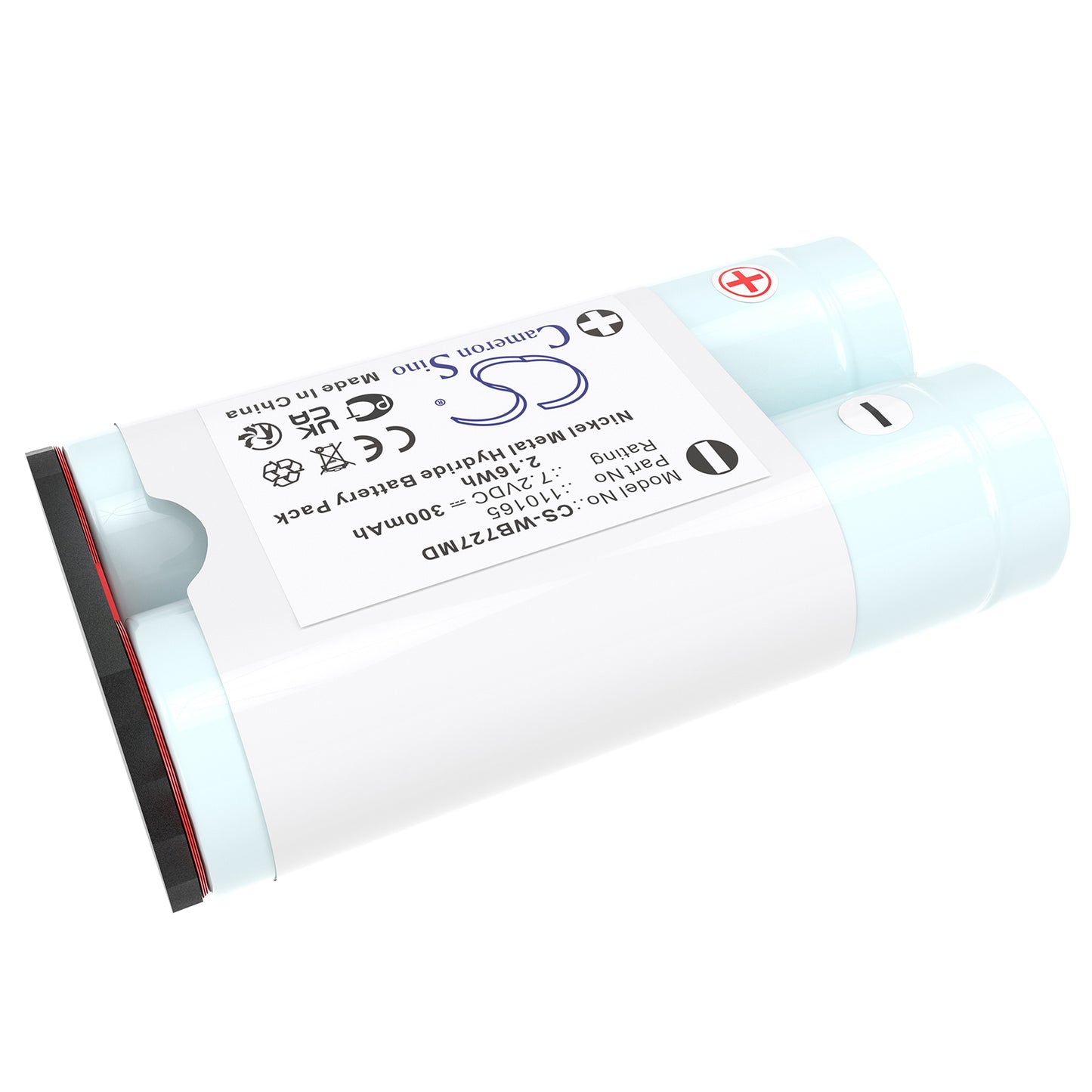 Battery for Welch-Allyn MT1 / MicroTymp 1 – 7.2V 300mAh
