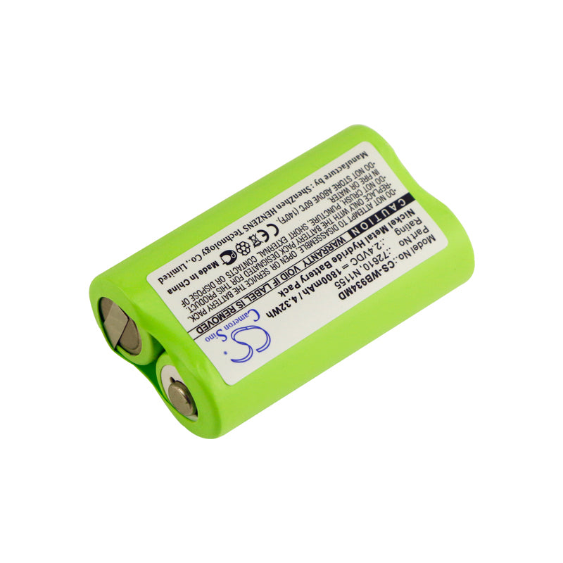 Battery for Welch-Allyn Compact Otoscope 93400 / Compacset – 2.4V 1800mAh
