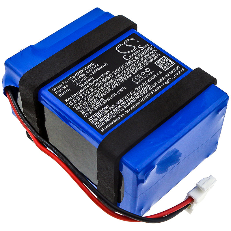 Battery for Welch-Allyn Spot Vital Signs LXI Monitor – 6.0V 5000mAh
