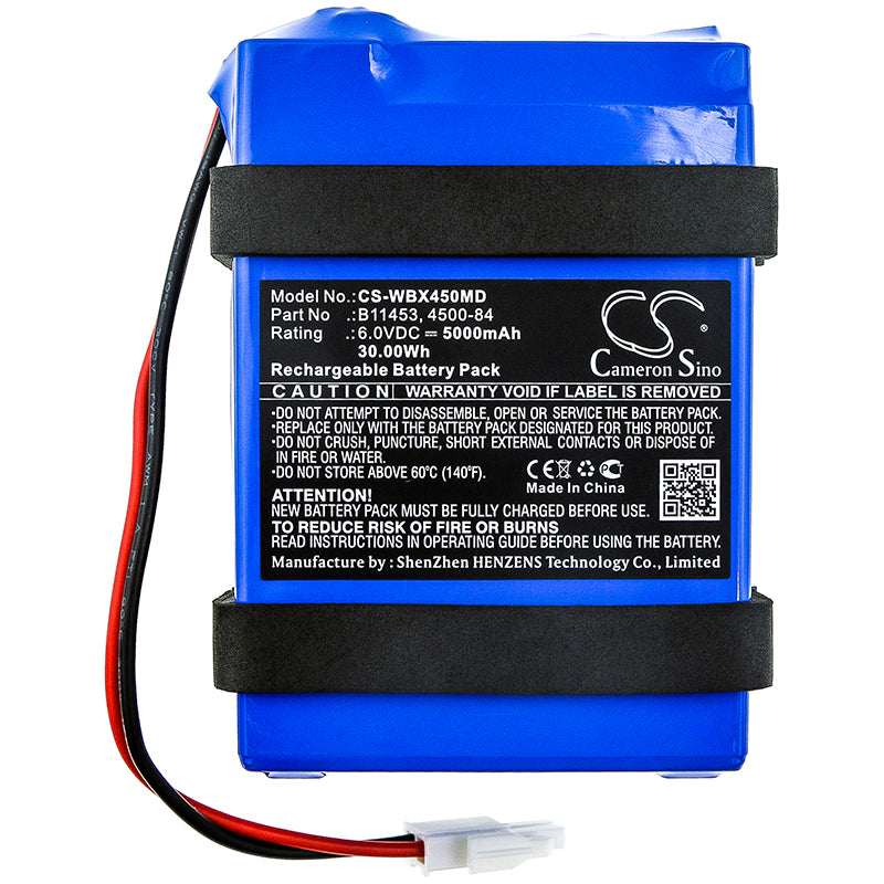 Battery for Welch-Allyn Spot Vital Signs LXI Monitor – 6.0V 5000mAh
