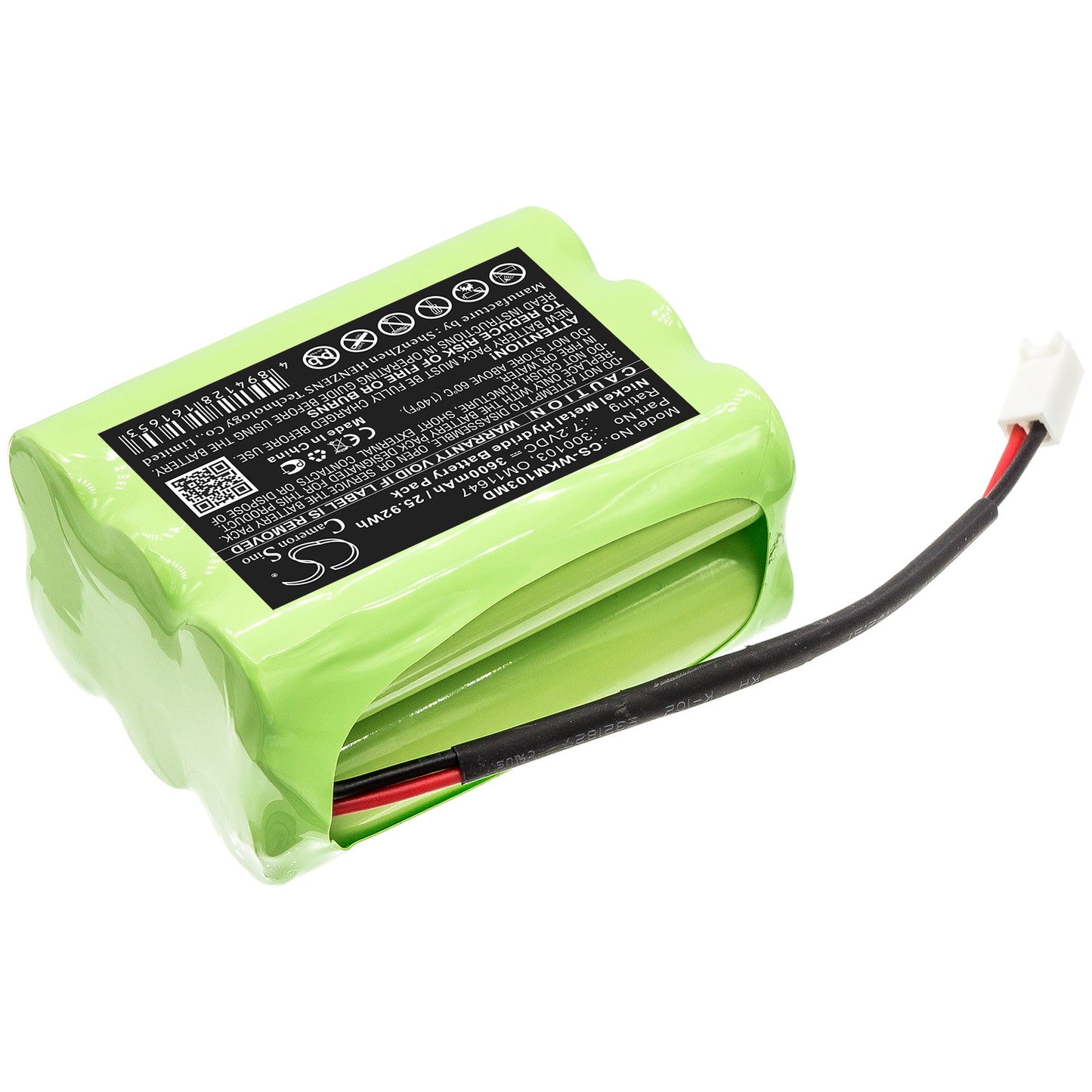Medical Replacement Battery Compatible with WalkMed CS-WKM103MD Infusion Pump