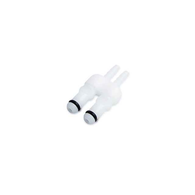 Two white neo-snap male plugs for air hoses.