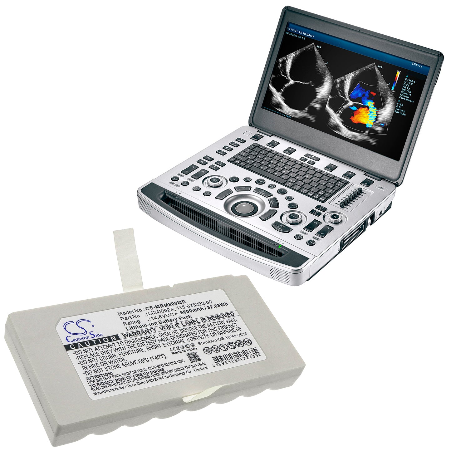Mindray Ultrasound M9 M8 TE7 SV300 Battery | CS-MRM800MD