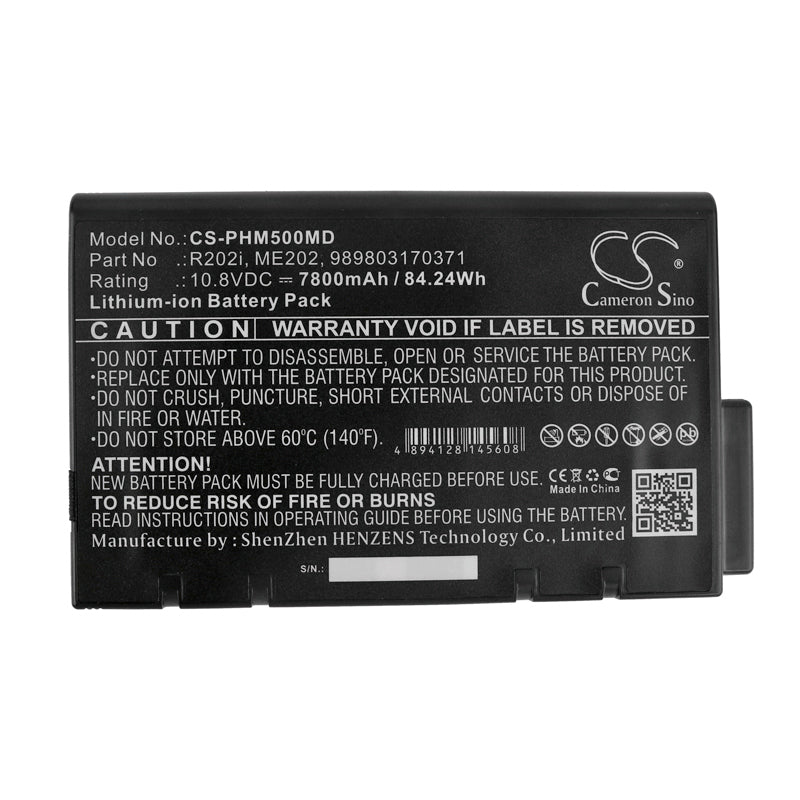 Philips Efficia CM Schiller DS20 Monitor Battery | CS-PHM500MD