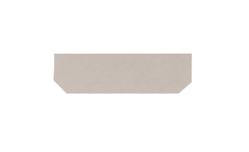 Rectangular plastic planter on a white background