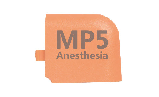 Orange bandage with 'MP5 Anesthesia' text on a white background
