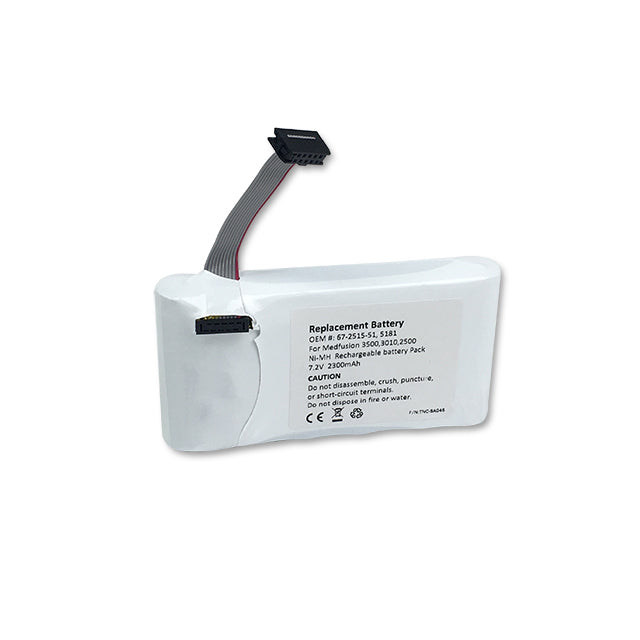 Batterie de rechange pour pompe à perfusion Medfusion 3500, 3010, 2500