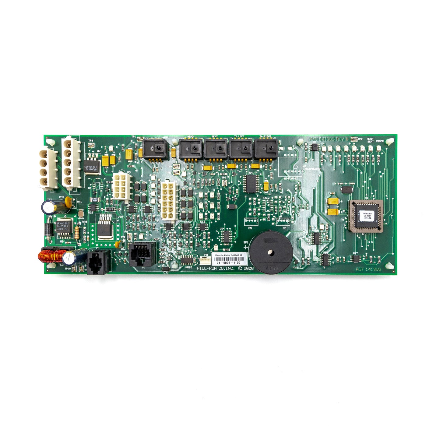 PCB assy, ACB, VC500, non-MCM, Compatible with Hillrom, 141148