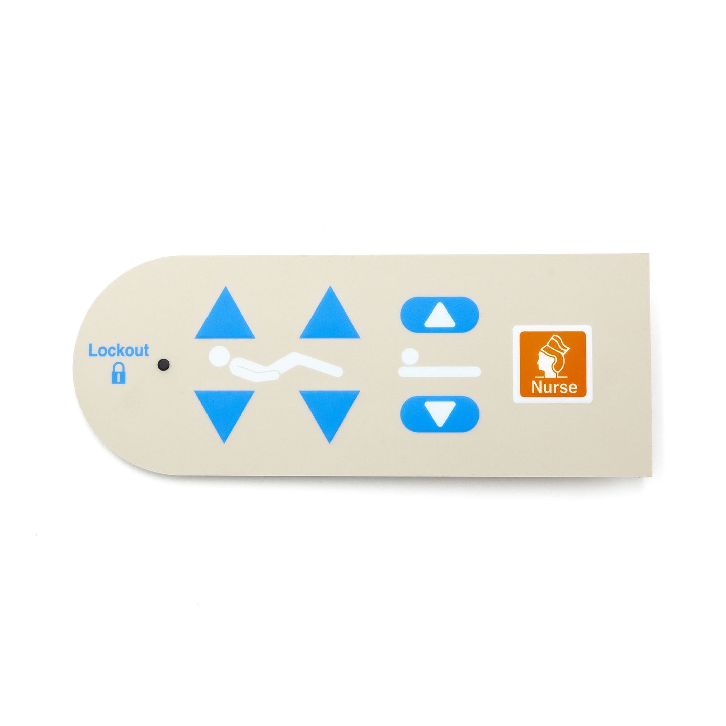 Right hand switch pack w/ nurse call, Compatible with Hillrom, 6350001