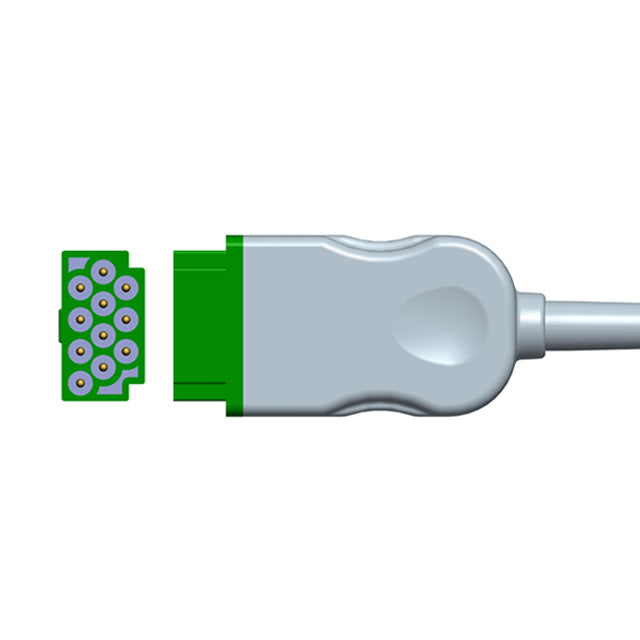 Compatible with Corometrics/GE Fetal Leg Plate (DECG) Cable 1591AAO