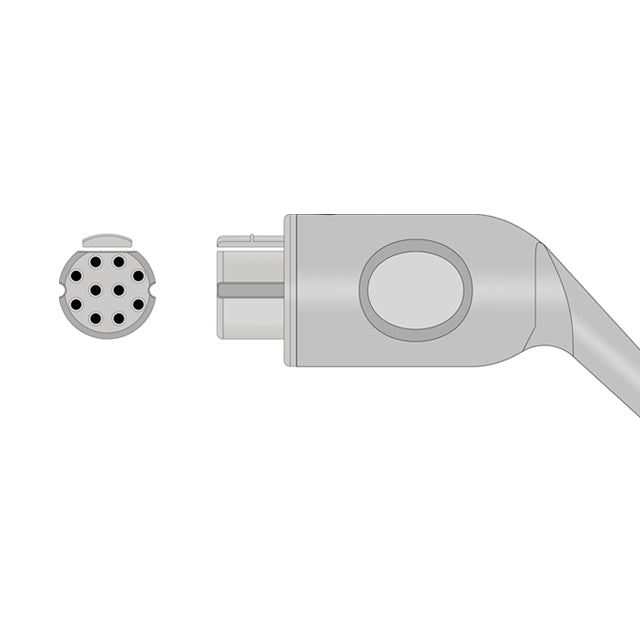 Compatible with Datex Ohmeda/GE SpO2 Sensor TS-E4-N