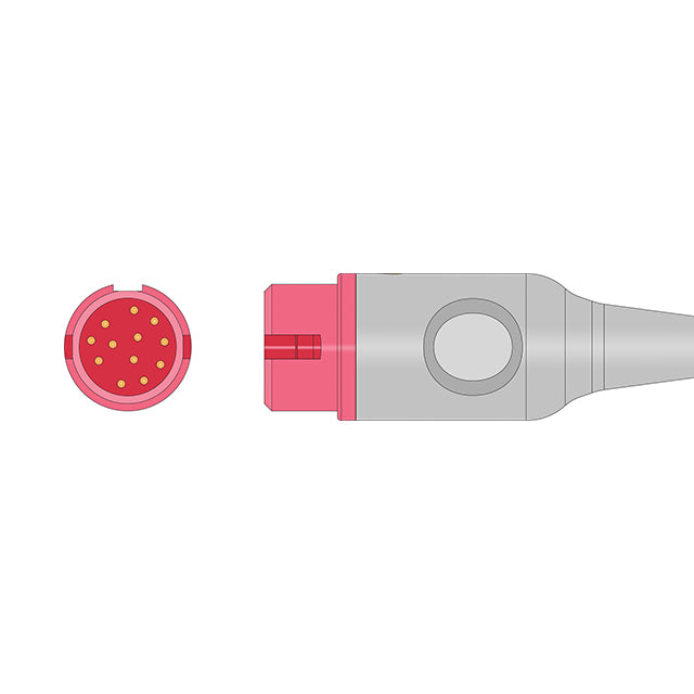 Compatible with Philips Fetal Transducer M1356A