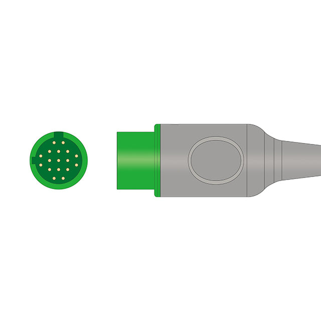 Compatible with Spacelabs ECG Trunk Cable 700-0008-06