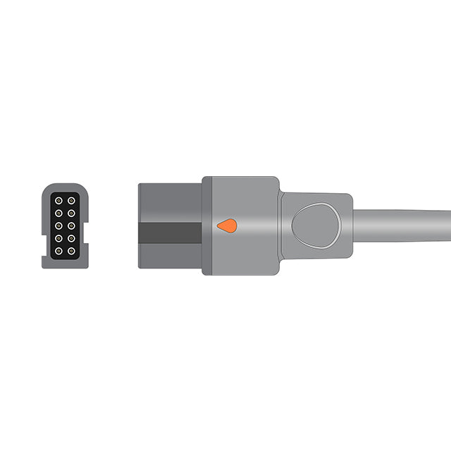 Cable adaptador de SpO2 de Spacelabs 700-0906-01