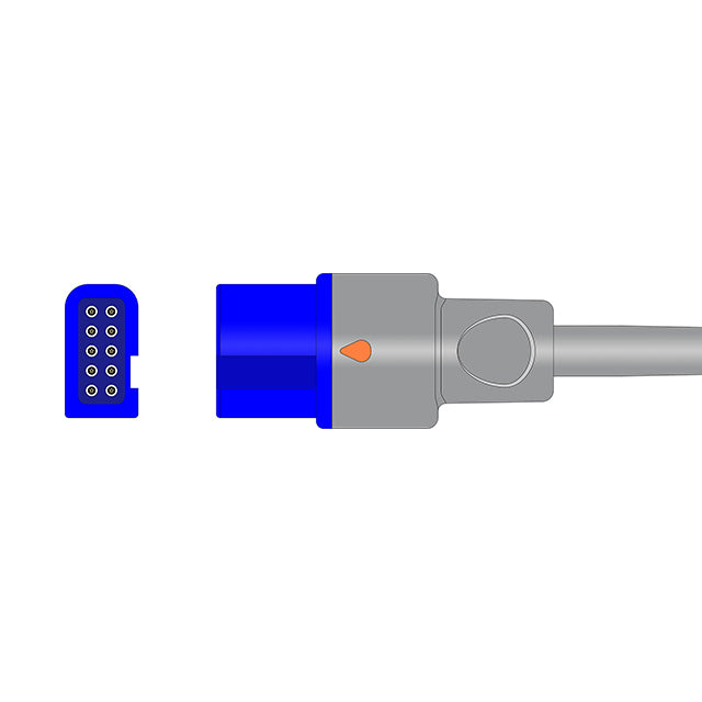 Cable adaptador de SpO2 de Spacelabs 700-0030-00