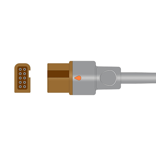 Compatible with Spacelabs Temperature Probe