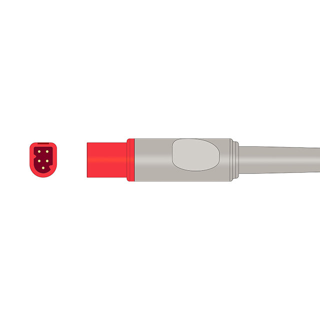Compatible with Mindray IBP Adapter Cable 040-000054-00