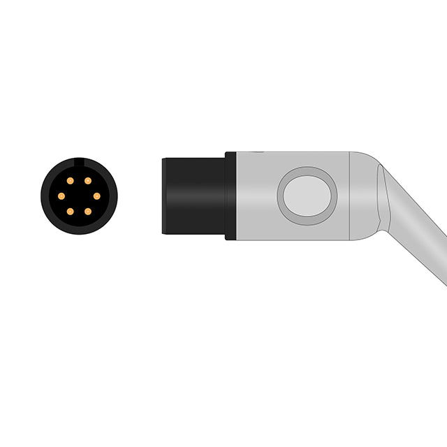 Compatible with Edan One-Piece ECG Cable 01.57.471095-10