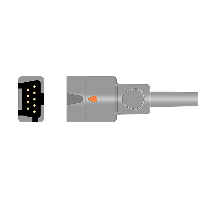 Compatible with Masimo SpO2 Adapter Cable M-LNC