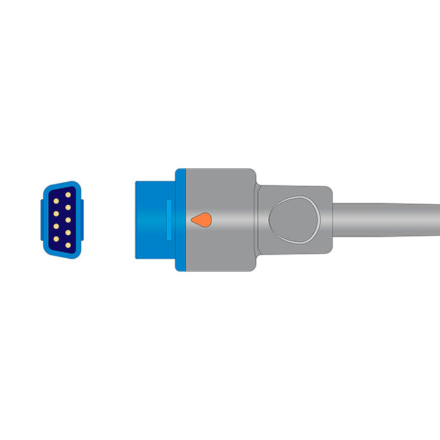 Compatible with GE Healthcare SpO2 Sensor TS-SP-D