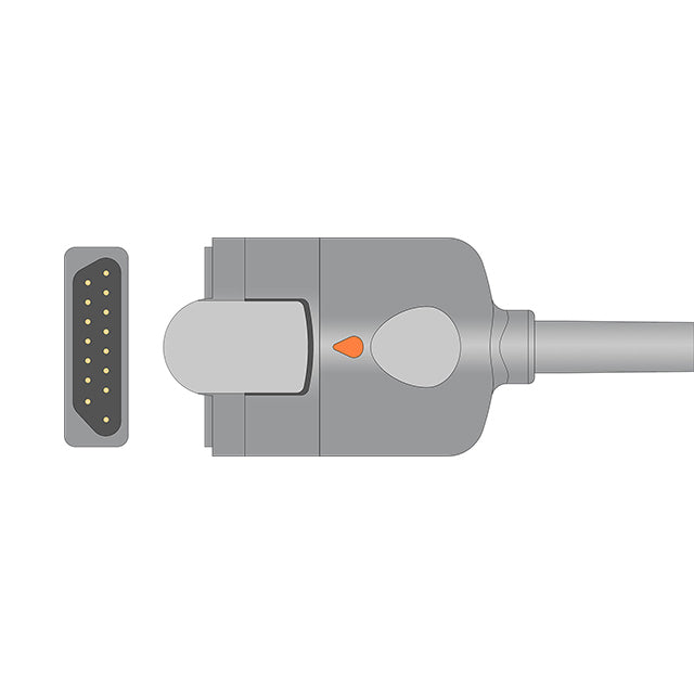 Compatible with Masimo SpO2 Sensor 2505 (M-LNCS YI)