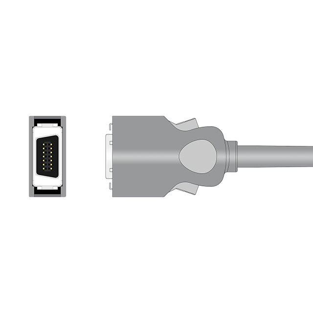 Compatible with Masimo SpO2 Adapter Cable