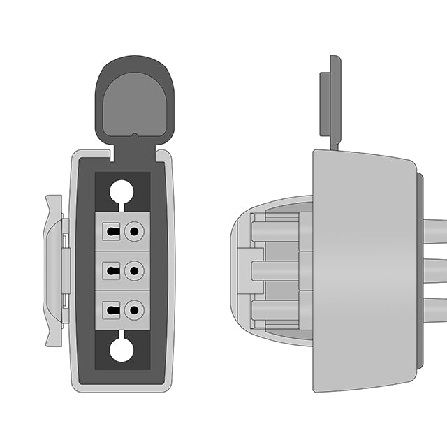Compatible with Philips ECG Leadwire M2590A