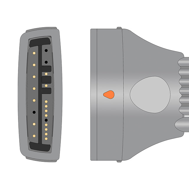 Compatible with Philips ECG Leadwire 989803171851