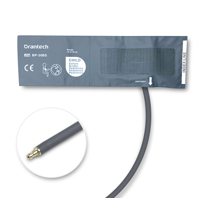 Compatible with Philips NIBP Cuff M1572A Pediatric (12-19cm), Single Tube, With Bladder